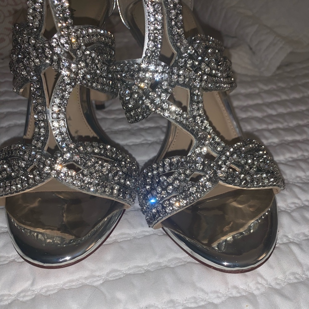 Antonio Melani Embellished AB Crystal Pumps Limited Edition